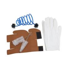 5 Piece Trumpet Cleaning Kit for Deep Tube Cleaning and Valve Maintenance with Brush Set