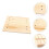 1PCS Rabbit Grinding Board Rabbit Scratch Pad Hamster Scratching Pad Rabbit Toys Bunny Scratch Board Hedgehog 3
