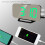 LED-speilvekkerklokke med temperaturvisning 4