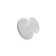 Magnetic Phone Stand with Air Cushion Protection, Adjustable Foldable Base, Transparent Design