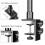 3X C Tripod Clamp Desk Mount Light Stand with 1/4In   Table Fixture Adjustable Camera Tabletop Bracket Stand 5