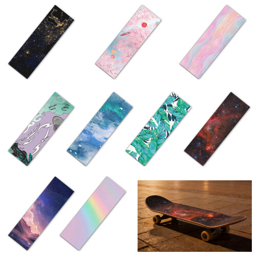 Easy To Cut Skateboard Sandpaper With Strong Adhesive-LL21 1