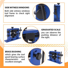 Sight Push Tool Mountable Universal Rear Push Tool Witness Windows Dovetailed Car Modification Sight Propulsion Tools