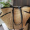 Atmungsaktive Rattan-Strandtasche, großes-Khaki 5
