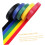 6 Rolls Cable Management Straps, Reusable Hook and Loop Ties for Organizing Wires, Color‑Coded Eco‑Friendly Rolls 3