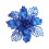 Glitzernde künstliche Weihnachtssternblumen, 5 Stück 2