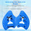 Durability Silicones Hand Paddles for Swimming-rose red L 6