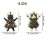 Black Cat Acrylic Christmas Ornament, 2-Sided, 1 Pack 3