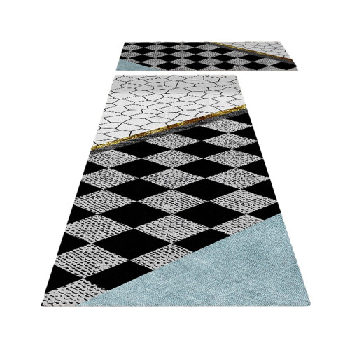 Kitchen Mat Set – Cushioned Non-Slip Rugs, 2 pcs 1