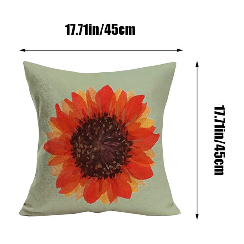 Capas de almofada de outono Kayannuo estilo natural 17,71 x 17,71 polegadas 2