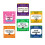 50Pcs Multicolor Spanish Word Challenge Card Compacts-Blue 2
