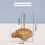 Wooden Yarn Holder Knitting Tools Beginner Crochet Accessories Stand Sewing Thread Spool Wool  Winder Stand Tool B 6