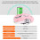 Mouse Wireless Silenzioso USB Ricaricabile per Computer da Gioco Mouse  Ricaricabile per PC e Laptop Rosa 6