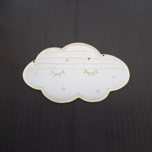 Nordic Wooden Acrylic Mirror Wall Decor for Kids Room