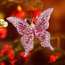 Kerstdecoraties hangend, acryl woondecoratieset