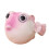 Jucărie de pluș Pește-balon – Pernă moale, 33 cm 1