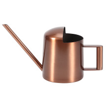 Regadera para plantas de interior, mini jarra de acero inoxidable con boquilla larga y agarre ergonómico, diseño resistente a la corrosión para