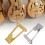 Professional Electric Guitar Bridge Tailpiece With-Golden 3