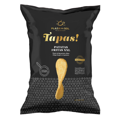 Plaza del Sol Thick & Big Tapas Πατατάκια 140g