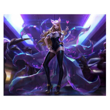 Mach Es Selbst Handwerk Diamant Malerei League Of Legends Kunst Malerei Dekoration ein der Wand Hause BüRo Dekoration Malerei, Ahri