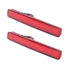 2 Stuks Auto Achterbumper Reflector Remlicht Led Achterlicht voor  T5 Transporter/Caravelle/Multivan 2003-2011