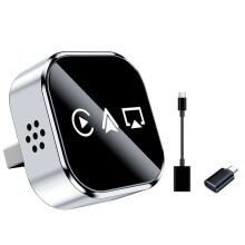 Wireless Carplay Adapter 3in1 Airplay Carplay Android Auto AI Box USB Dongle Plug Wired Carplay to Wireless B