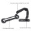 Stainless Steel Door Chain Lock with PU Leather Cover, Spring Antitheft Press Lock for Indoor Security 3