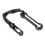 Stainless Steel Door Chain Lock with PU Leather Cover, Spring Antitheft Press Lock for Indoor Security 4