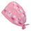 2Pièces Chapeau Infirmière Rose Coton Ajustable Motif Ours Respirant 7