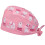 2Pièces Chapeau Infirmière Rose Coton Ajustable Motif Ours Respirant 8