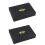 2Pièces Étui Accessoire Fléchettes Eva Noir Facile À 4