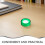 6Pcs Assorted Color Finger Moistener Sponge for Bank and Office Use 5