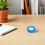 6Pcs Assorted Color Finger Moistener Sponge for Bank and Office Use 8