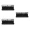 3Pcs ABS Darts Carrying Case Black Slots for Steel Darts 3