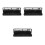 3Pcs ABS Darts Carrying Case Black Slots for Steel Darts 4