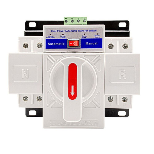 LYQ1-63/2P AC230V Micro-Type Updated Version Circuit Breaker Dual Power Automatic Auto Transfer  Safe and Reliable