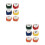 12Pcs Interesting Sandbag Balls Kids Accessory Durable PU Toss Game 5