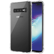 Case for Samsung Galaxy S10 5G Clear Slim TPU Shockproof Protective Cover with Raised Edge Safeguard