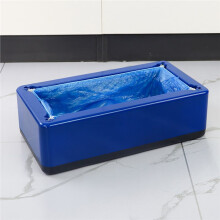 Distributeur Automatique de Couvre-Chaussures avec 100 Couvre-Chaussures Jetables, Mains Libres, pour la Maison et le Bureau A