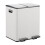 Pedaalemmer met twee compartimenten, 2x15L, soft-close 2
