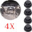 12 Pcs Engine Cover Rubber Sleeve Cover Pad Buffer Block P30110238 for  CX9 CX4 CX5 4
