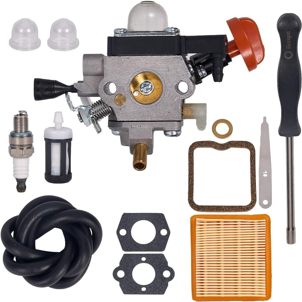 Carburetor Air Filter 41801200615 For Stihl Fs89 Fs91 Fs111 Ht102 Ht103 Fc91, Engine Protection Boost 9310869793410