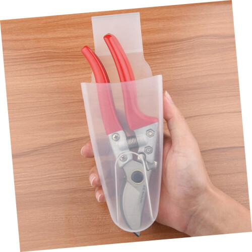 Pruner Sheath with Belt Clip, Lightweight Durable Plastic 8‑Inch Pruning Shear Holder for Garden Scissors 2