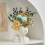 Nordische Keramikvase mit Halbgesichtsdesign 4