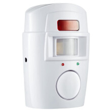 10X Infrared Motion Sensor Alarm - Burglar Alarm with 20 Remote Controls, Suitable for Home/Garages/Shops