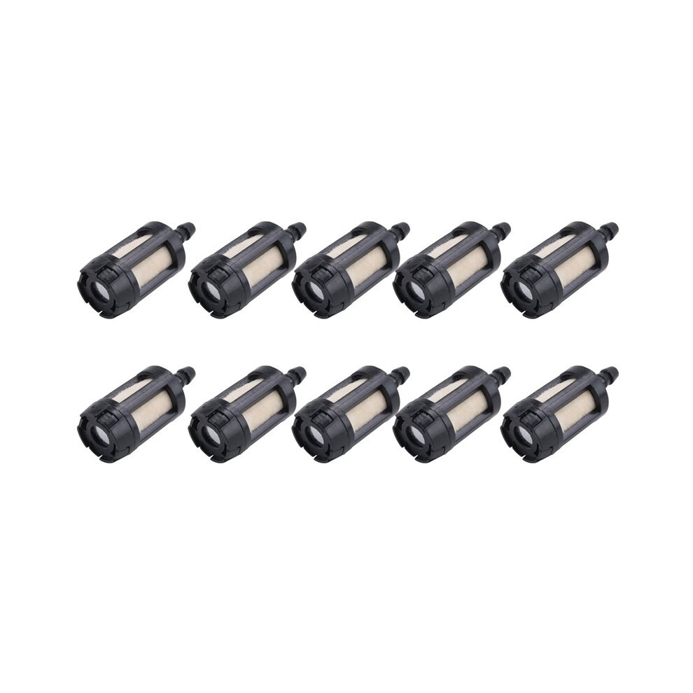 80Pcs Chainsaw Fuel Filters Black 4712507389415