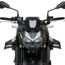 Motocyklowy Spoiler Boczny, Stały, Aerodynamiczny, Deflektor Przedni do Z900 900SE 2025-2026, Karbonowy
