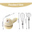 Handmixer, 3-Speed Handheld Cordless Cute Electric Whisk with 2 , Detachable Automatic Egg Beater 7