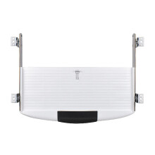 Under Desk Keyboard Tray with Clamp Mount, Ergonomic Adjustable Design, Tool Installation, SpaceSaving Sliding Tray