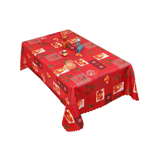 Christmas Rectangle Tablecloth 150x180cm Polyester 1